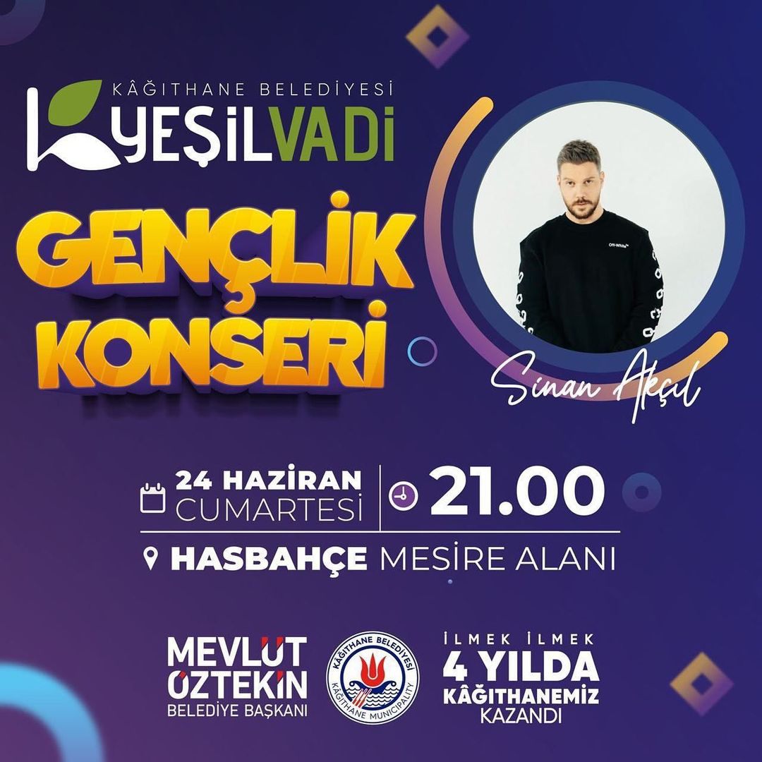 Kâ??thane Belediyesi - Ye?il Vadi Gen�lik Konserleri